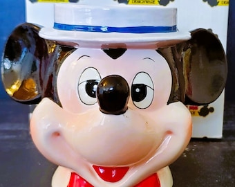 Vintage Mickey Mouse Uncle Sam Mug, Disney Collectible
