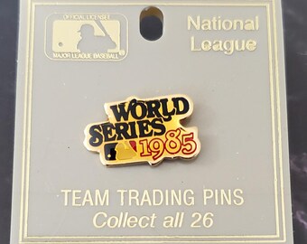1985 World Series Pin: Vintage MLB Baseball Collectible