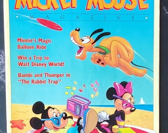 Walt Disney's Mickey Mouse Club Magazine Volume #1 Issue #4 Fall
