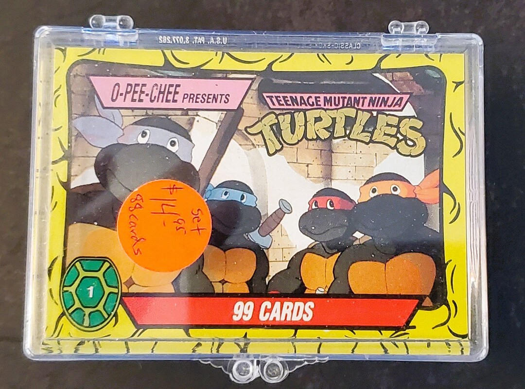 1989 Teenage Mutant Ninja Turtles Trading Card Base Set 1-88 O-pee-chee