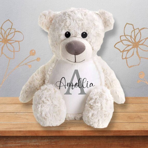 Teddy bear 2024 with child's name