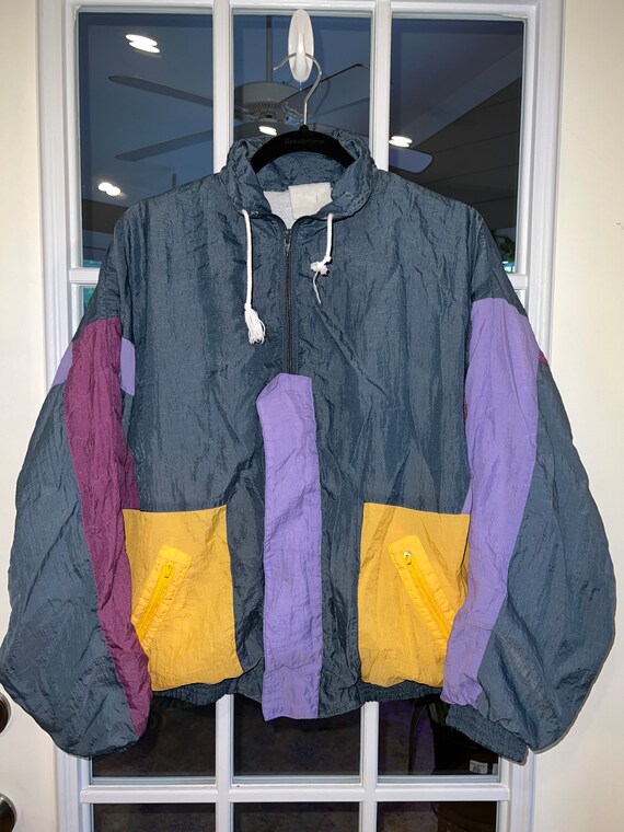 80s Outfit For Men Party, 80s Tracksuit Men, 80s Windbreaker - Want It All - View #8