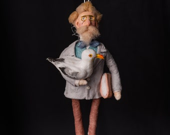 Cotton toy "Anton Chekhov"