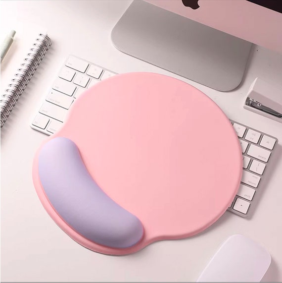 Soft Memory Sponge Mouse Pad - Natural Ergonomic Station