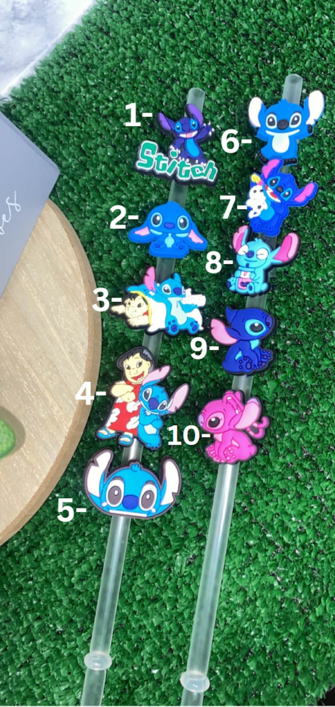 Stitch Straw Topper Etsy