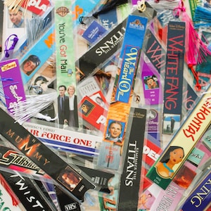 VHS Bookmarks