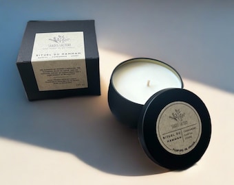 SANTAL + CEDAR I Hammam Ritual - Soy wax candle with Grasse scents