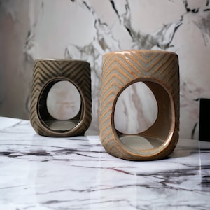 Ceramic Melt Burner I Wax Melt Burner I Housewarming Gift I Home Gift I Oil Burner I Fragrance Lamp