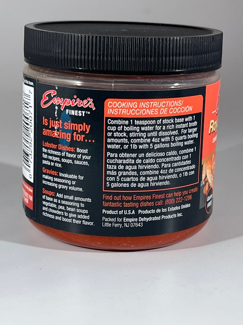 Empire's Finest Royal Lobster Base Created From Cooked Lobster and