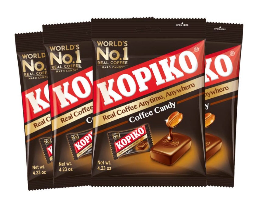Kopiko Snack Candy Coffee Bag, 4.23 -Ounce (Pack of 8)