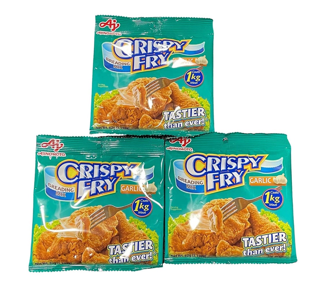 Ajinomoto Crispy Fry Filipino Breading Mix Pack of 3 Sachets Etsy