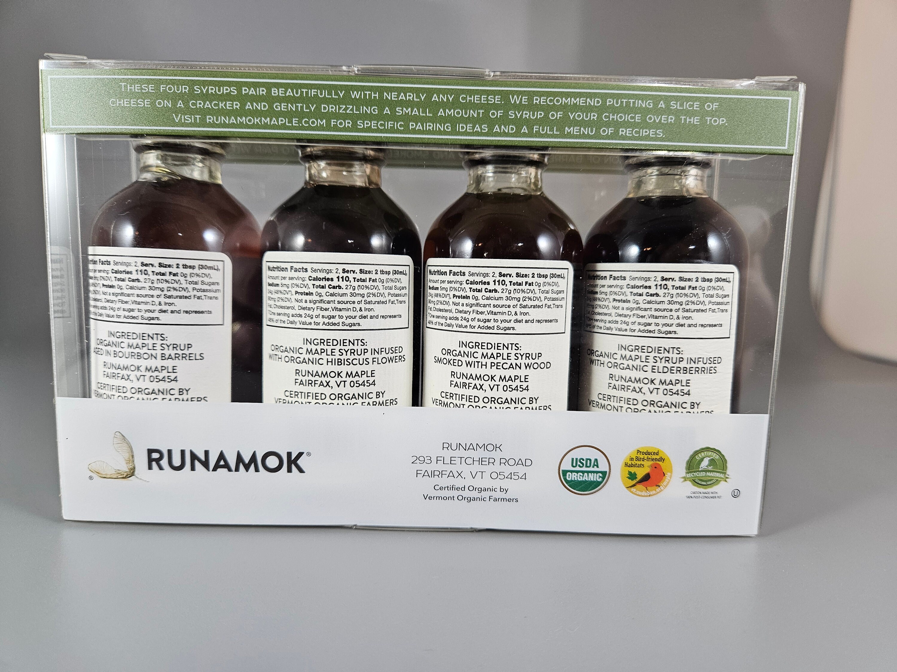 Organic Vermont Maple Syrup Sampler Cheese Pairing Collection Etsy