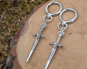Doc Marten Fairytale Sword Silver Boot Charms