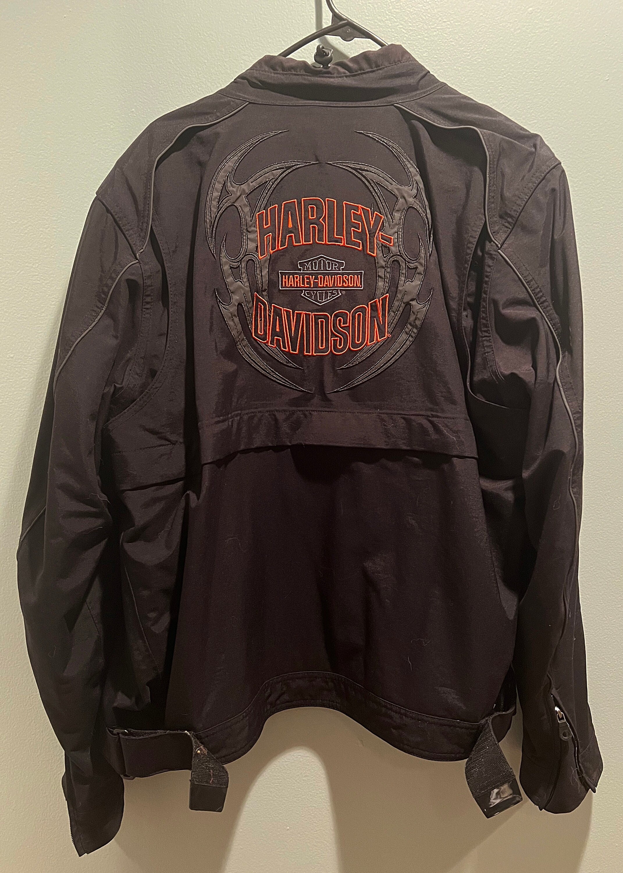 Bill Goldberg Classic Men's Harley Davidson Black Leather Motorcycle Jacket  (XL), Black, 0 : : Clothing, Shoes & Accessories