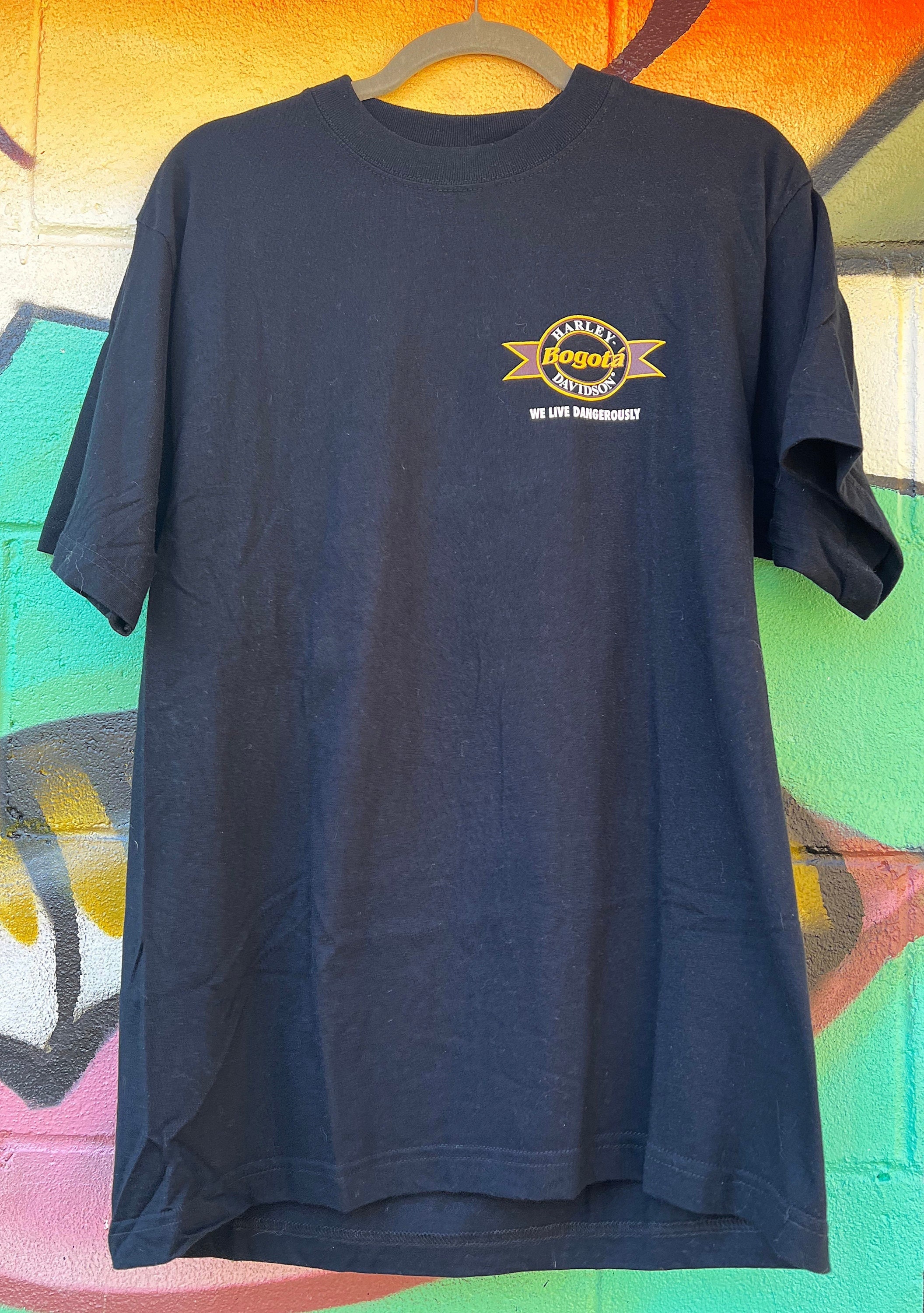 Harley Davidson Bogota Colombia Tee Etsy
