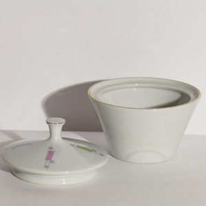 Servicio de té y café Arzberg de porcelana, 2 personas, mediados de siglo, abstracto, modelo 2000, cafetera, años 50/60 imagen 10