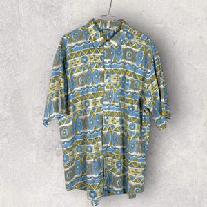 Vintage shirt crazy pattern