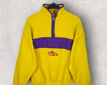 Vintage Fleece Stickerei Madera