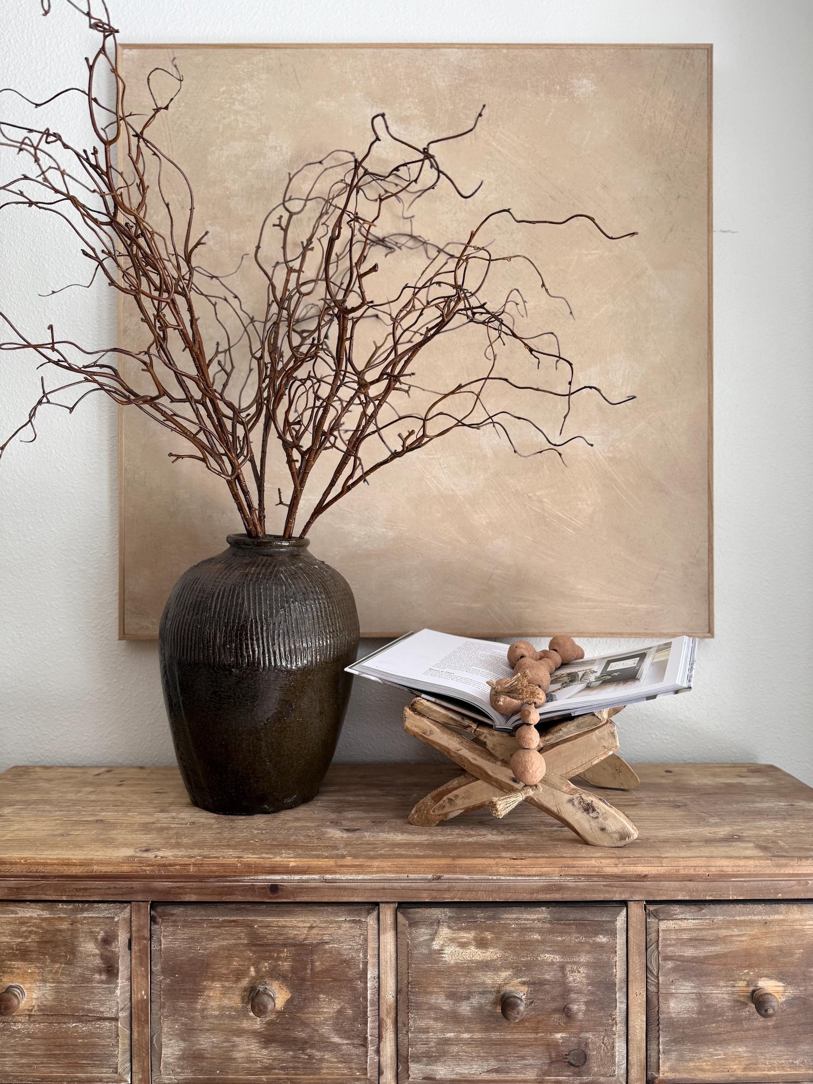 Reclaimed Wood Book Stand: Rustic Cookbook Display - Etsy