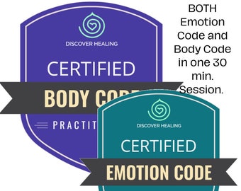 BOTH Emotion Code and Body Code are done in One Session. Get the healing from both modalities for your issue or concern.  Half BC/Half EC.