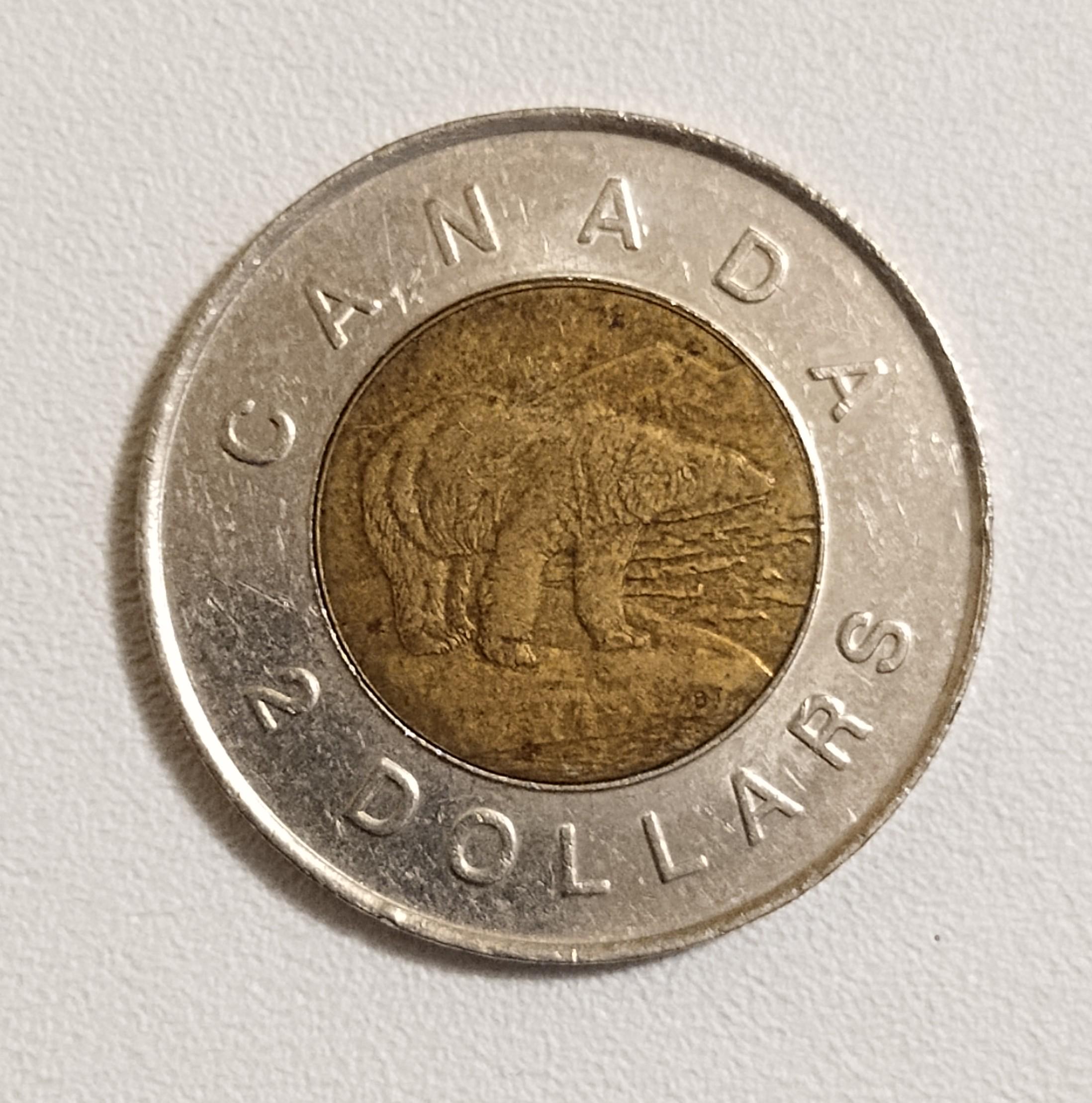 Canada 2 dollar coin 1996 - Etsy 日本