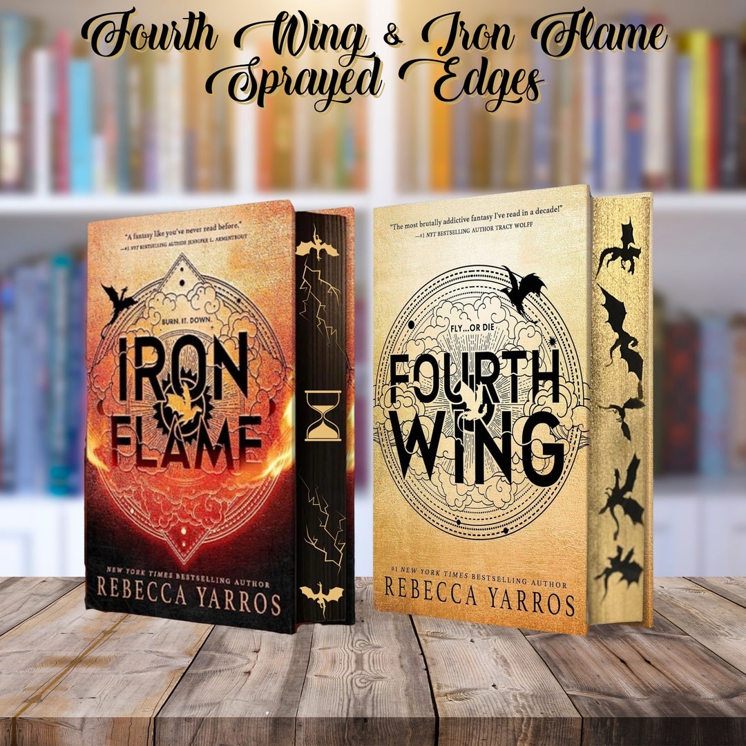 Onyx Storm + Iron Flame + Fourth Wing By Rebecca Yarros Paperback 3 Books Set