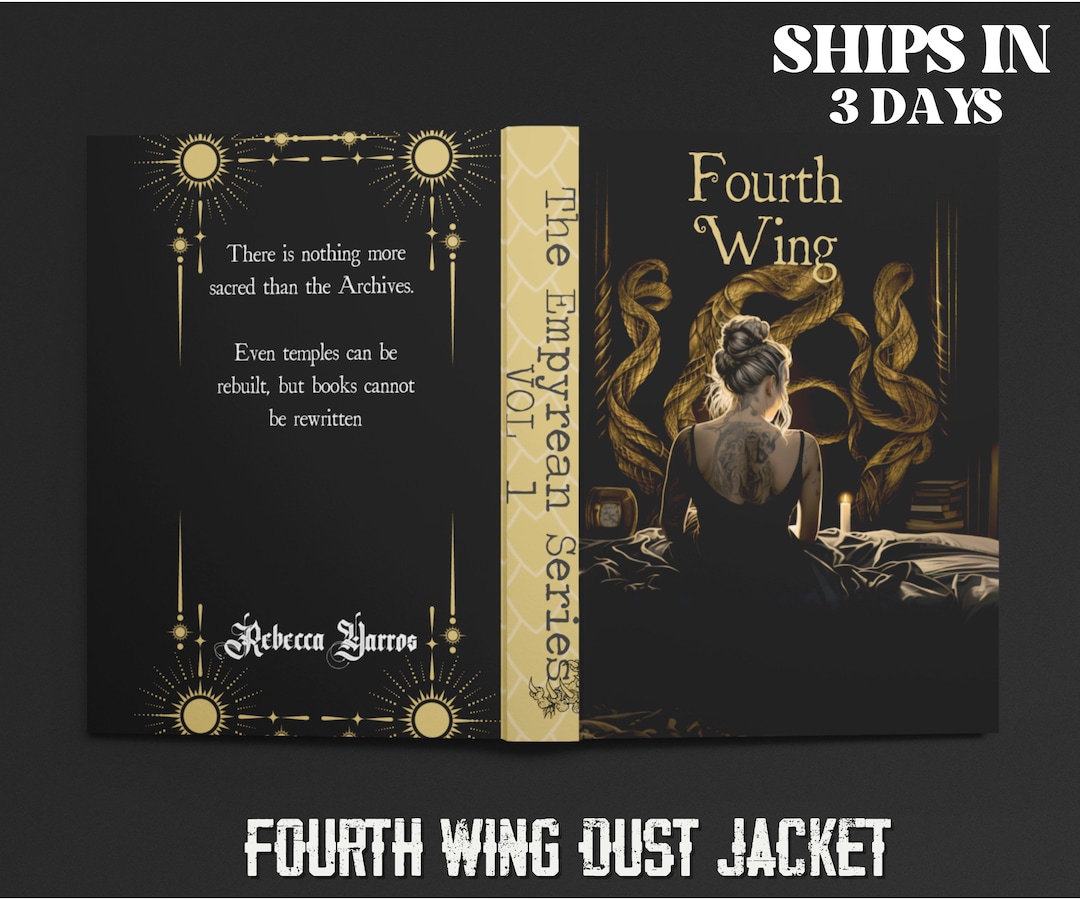 Fourth Wing Dust Jacket and Sprayed Edges Rebecca Yoros Book Etsy Ireland