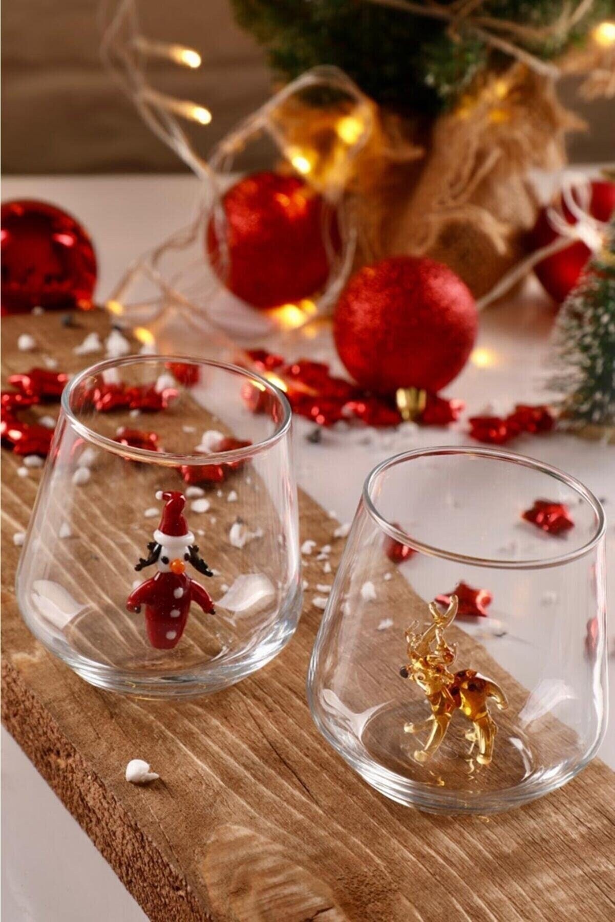 6 Pack/Set Christmas Cute Wine Glass Markers Xmas Dining Room Party Home  Decor