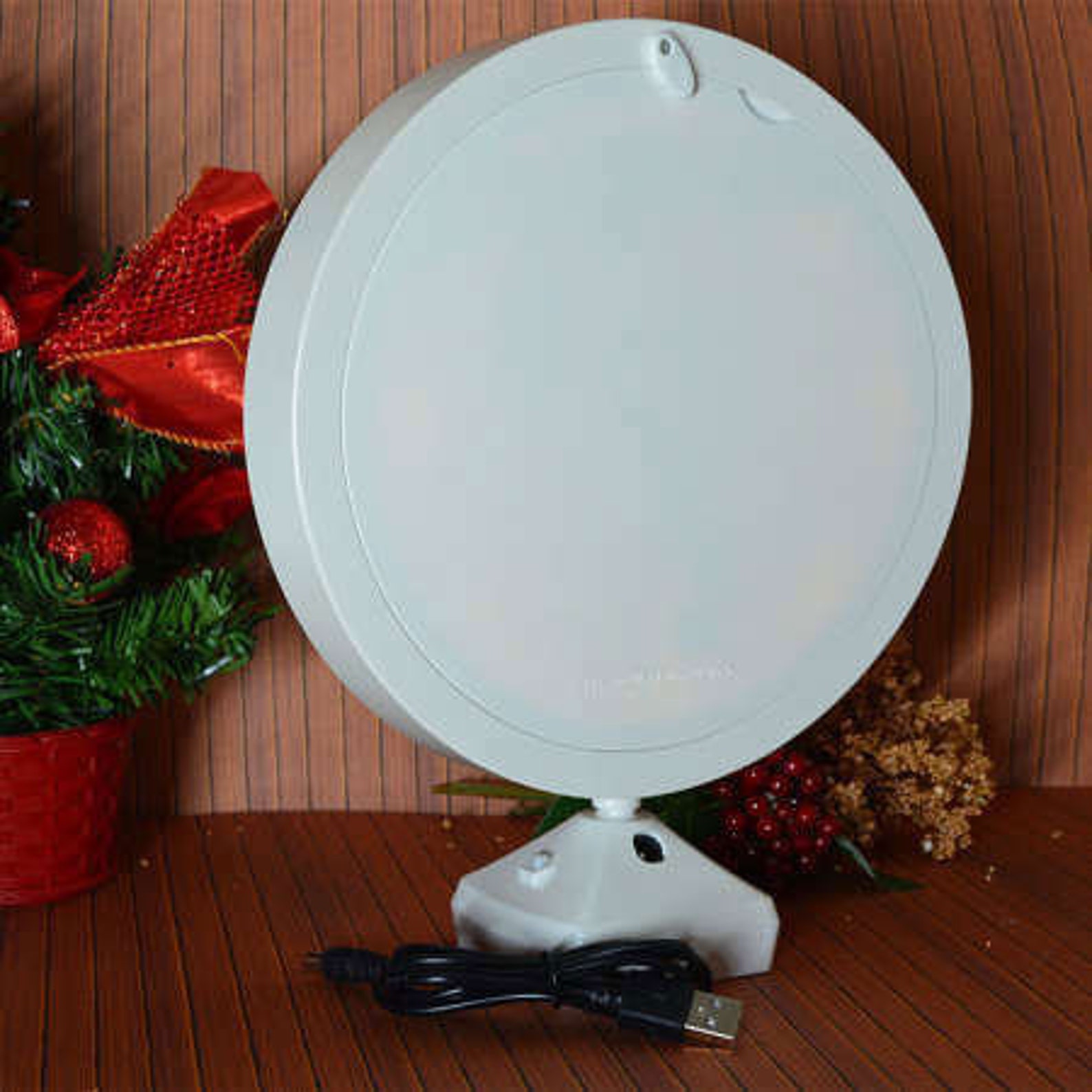 Round Magic Mirror Photo Frame Magic Photo Birthday Gift Christmas Gift