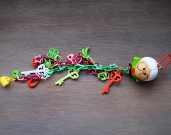 Christmas Foraging Chain for Sugar Gliders and Small Animals