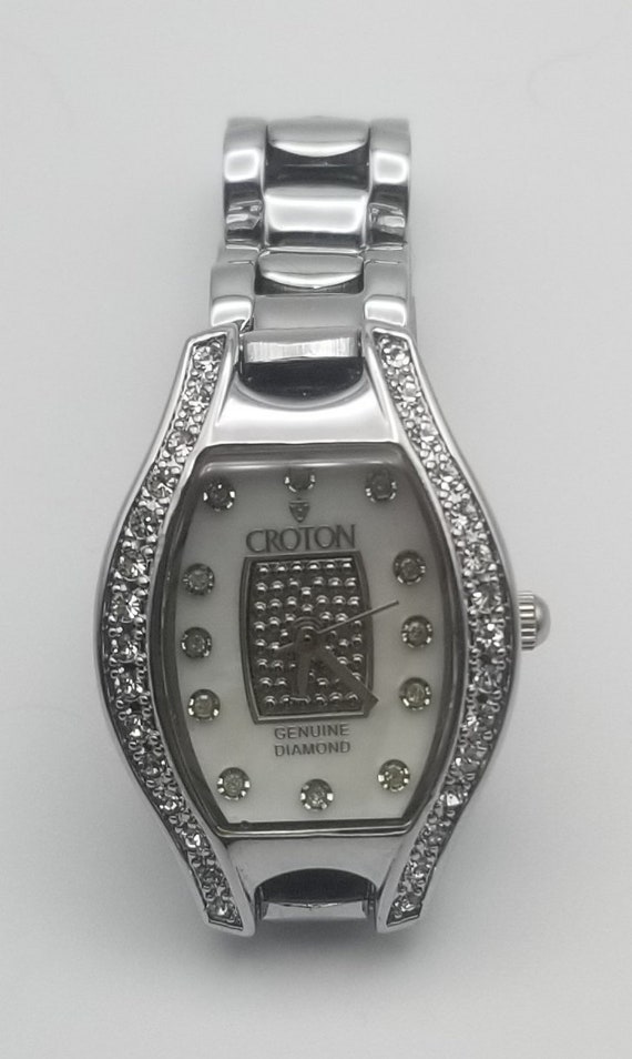 Croton Ballroom Diamond Markers quartz Wristwatch