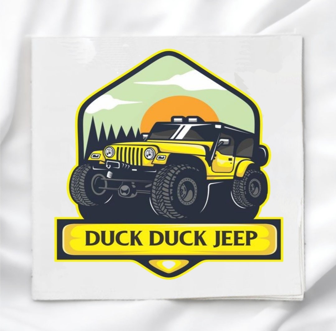 Fabric Panels, Jeep Fabric Block for Quilting and Sewing Projects