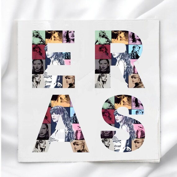 Fabric Panels, Taylor Swift Eras Tour Fabric Block, Quilt Square, Quilt  Block, Digital Image Printed on Fabric 