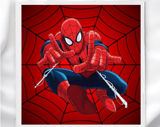 MARVEL COMICS the Amazing Spiderman Panel Cotton Fabric Etsy