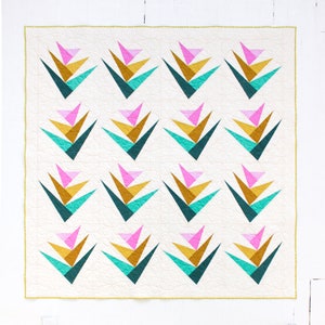 Grow Wild Modern Quilt Pattern // Digital PDF // Sewing Instructions