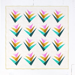 Grow Wild Modern Quilt Pattern // Digital PDF // Sewing Instructions