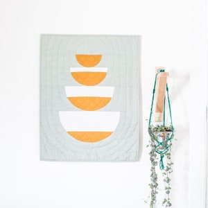 Feast Modern Quilt Pattern | Quilt Sewing Pattern | Quilting Tutorial | Mini Quilt Pattern | Quilt How To | INSTANT DOWNLOAD
