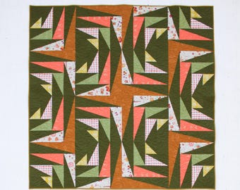 Six-Color Repair Quilt Pattern (PDF Download)