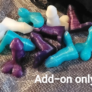 More Dicks! 10 pack of 1 inch dicks (ADD ON ONLY- check description)