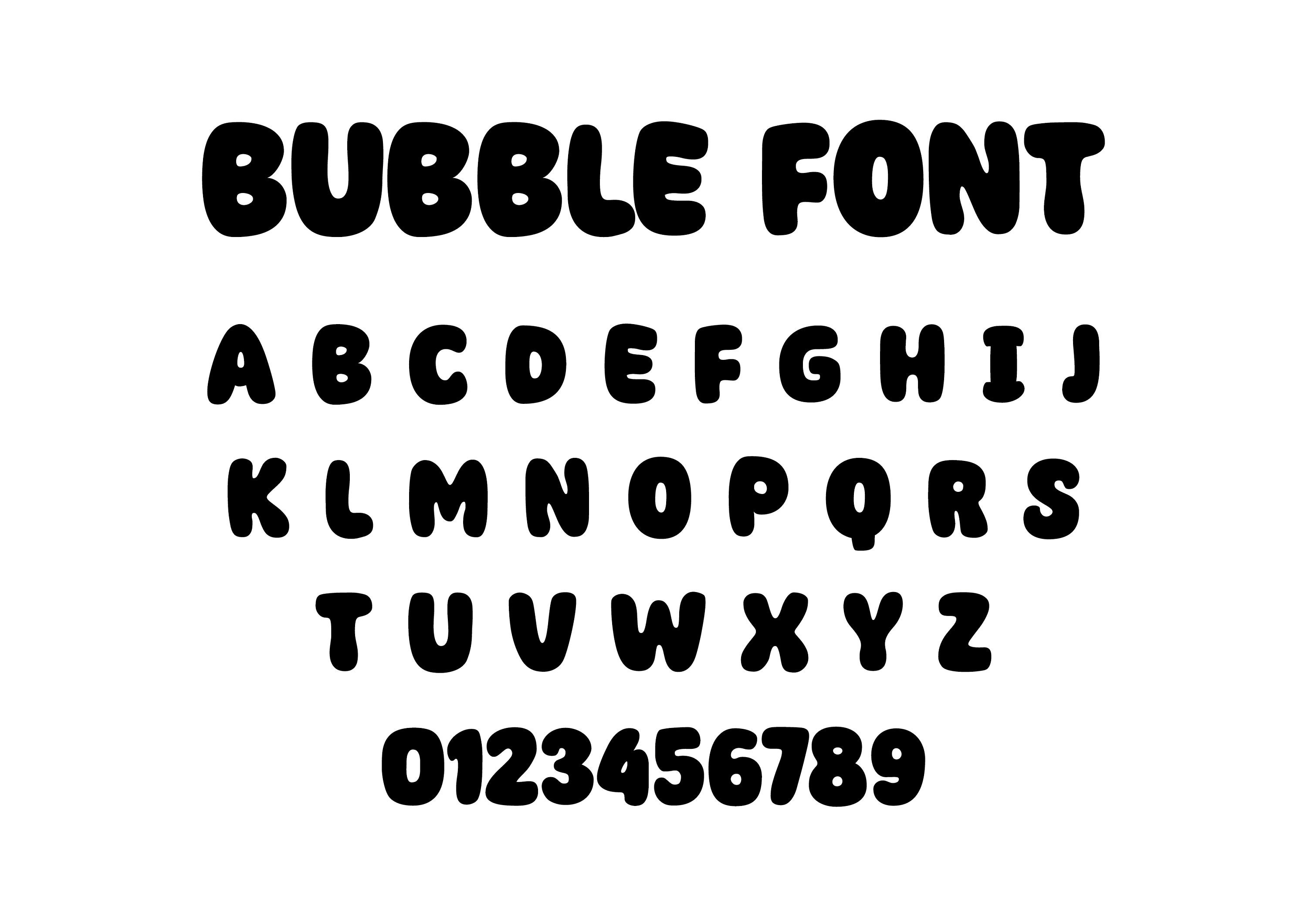 Bubble Shooter Font - 1001 Free Fonts
