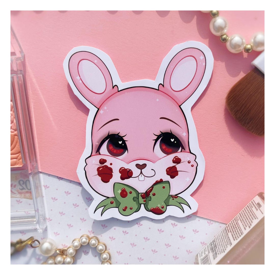 Silent Hill Robbie the Rabbit Kawaii Horror Sticker - Etsy
