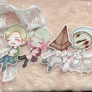 Silent Hill Sleepy Kawaii Glossy Sticker image 1