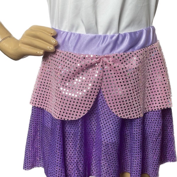 Daisy Duck Skirt | Run Disney | Costume | pink | Purple | white