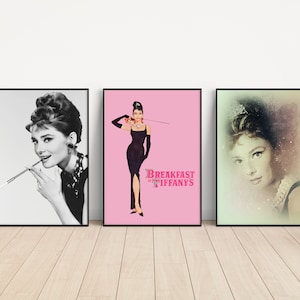 Kunst aan de muur, Audrey Hepburn-kunst, Audrey Hepburn-poster