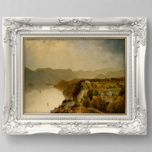 Hudson Valley Print: Kensett&#39;s View vom Cozzen&#39;s Hotel (Digitaler Download)