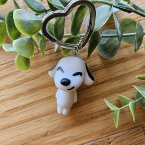 3D printed Snoopy keychain