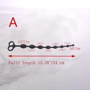 Custom Silicone Anal Plugs Beads Long Anal Beads Set Beginners Anal training Plug Sex Toys For Men Women A