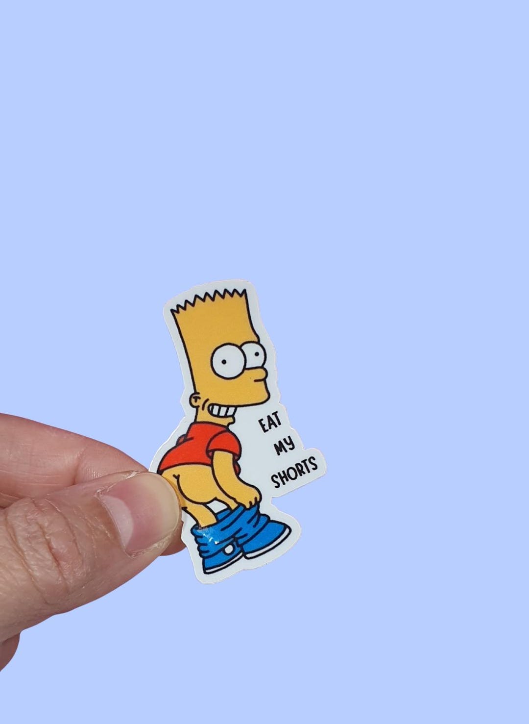 Sticker - Bart Simpson - Etsy