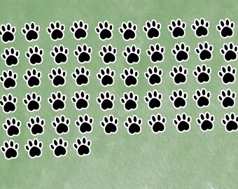 large pawprint stickers