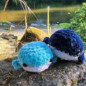 Süßer amigurumi Wal - 17 Farben zur Auswahl